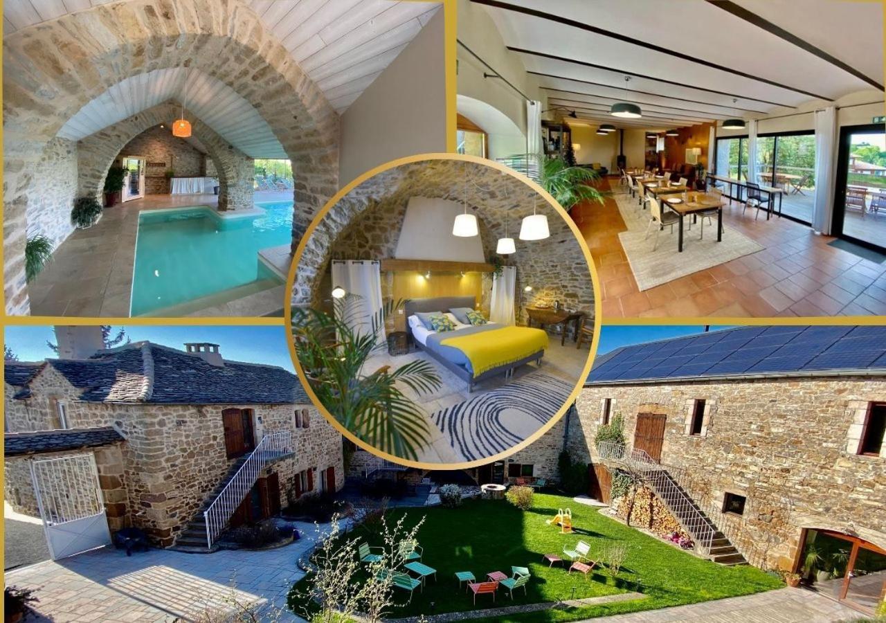 Les Caselles, Gite Et Maison D'Hotes Saint-Beauzely Luaran gambar